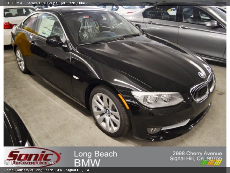 Jet Black / Black 2013 BMW 3 Series 328i Coupe
