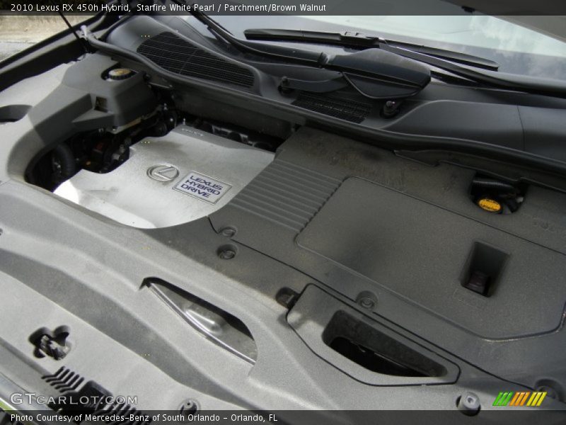  2010 RX 450h Hybrid Engine - 3.5 Liter DOHC 24-Valve VVT-i V6 Gasoline/Electric Hybrid
