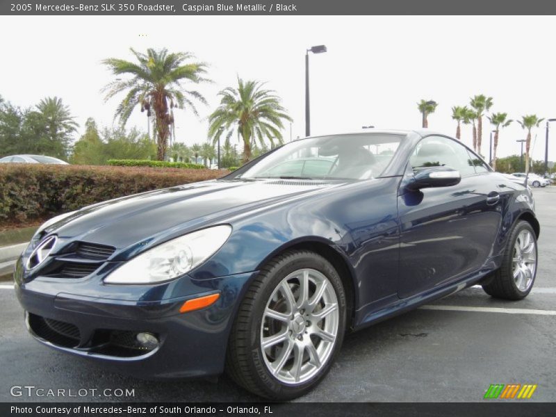 Front 3/4 View of 2005 SLK 350 Roadster