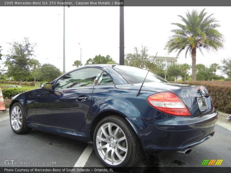  2005 SLK 350 Roadster Caspian Blue Metallic