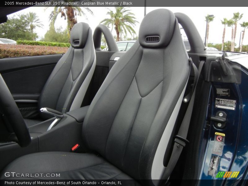 Front Seat of 2005 SLK 350 Roadster