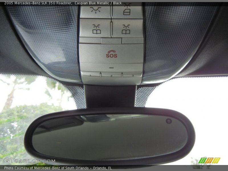 Controls of 2005 SLK 350 Roadster