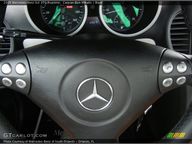 Controls of 2005 SLK 350 Roadster