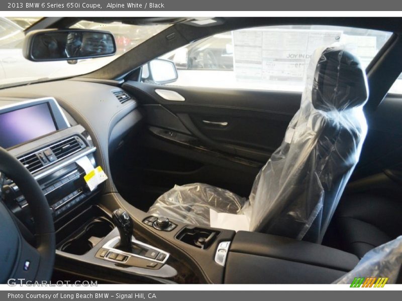 Alpine White / Black 2013 BMW 6 Series 650i Coupe