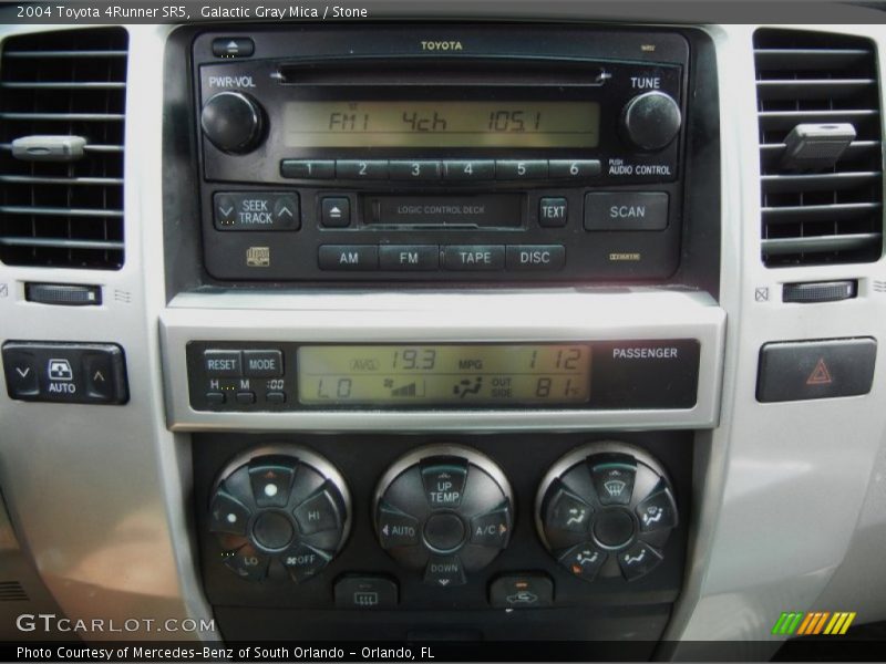 Galactic Gray Mica / Stone 2004 Toyota 4Runner SR5