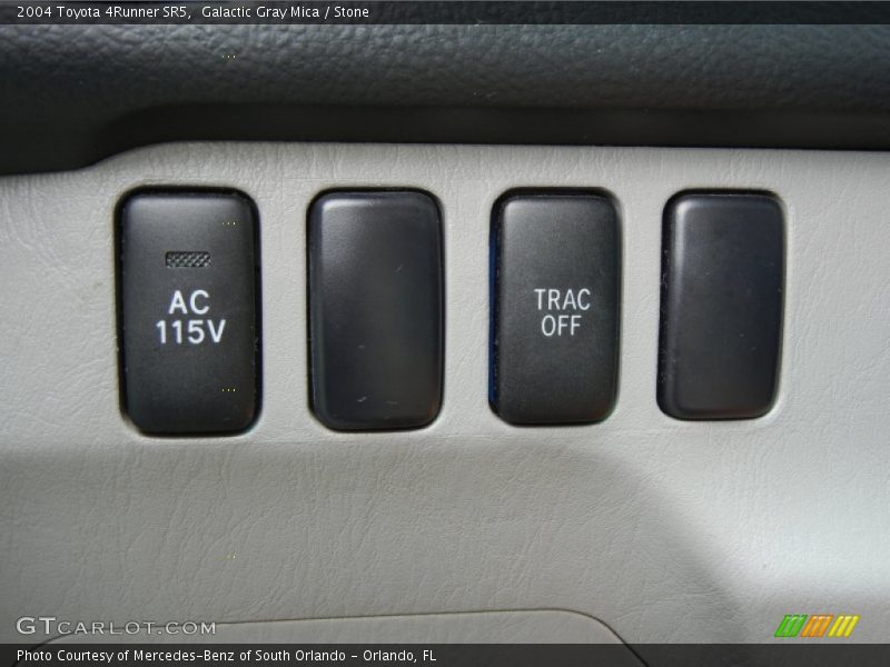Galactic Gray Mica / Stone 2004 Toyota 4Runner SR5
