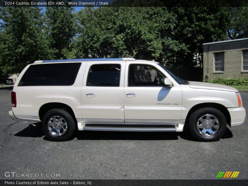 White Diamond / Shale 2004 Cadillac Escalade ESV AWD