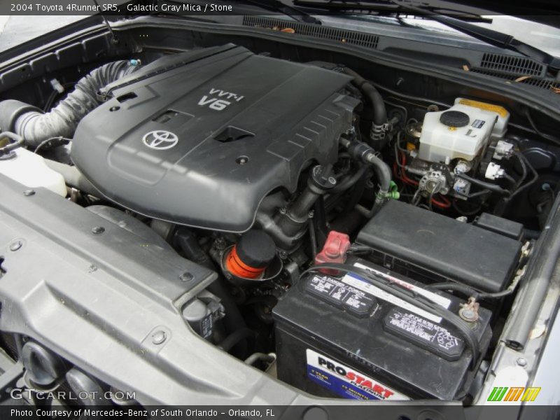 Galactic Gray Mica / Stone 2004 Toyota 4Runner SR5