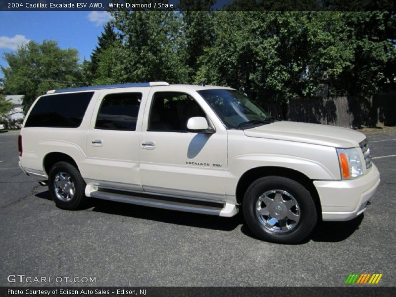 White Diamond / Shale 2004 Cadillac Escalade ESV AWD