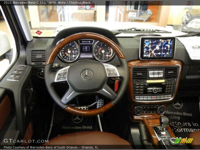 Dashboard of 2013 G 550