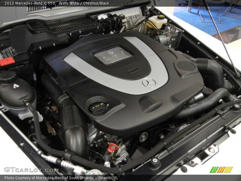  2013 G 550 Engine - 5.5 Liter DOHC 32-Valve VVT V8