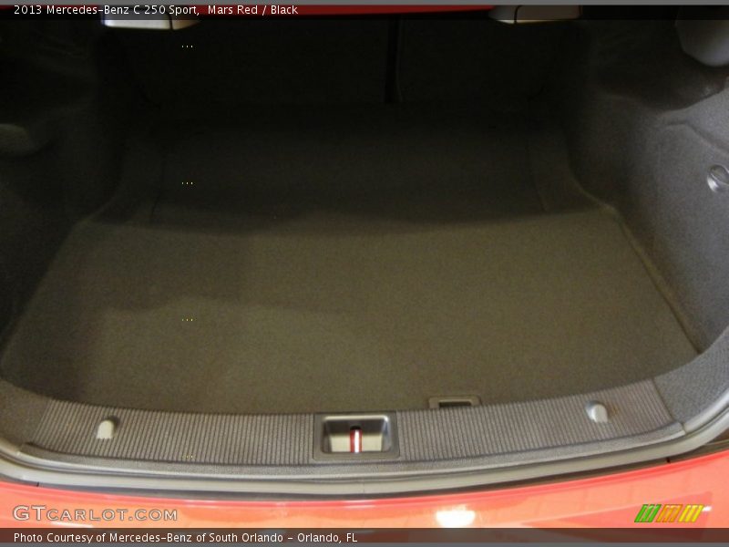 Mars Red / Black 2013 Mercedes-Benz C 250 Sport
