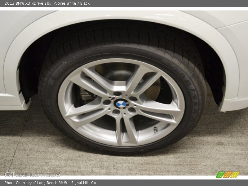 Alpine White / Black 2013 BMW X3 xDrive 28i