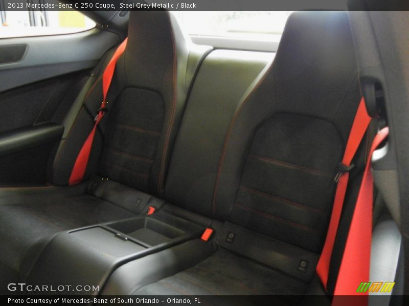 Rear Seat of 2013 C 250 Coupe