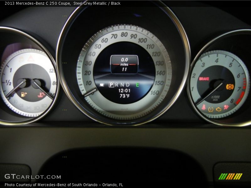  2013 C 250 Coupe 250 Coupe Gauges