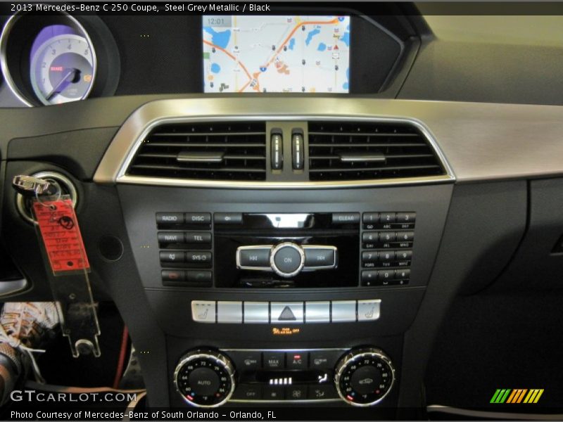 Controls of 2013 C 250 Coupe