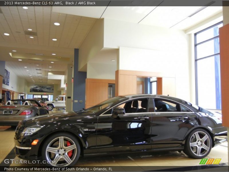 Black / AMG Black 2013 Mercedes-Benz CLS 63 AMG