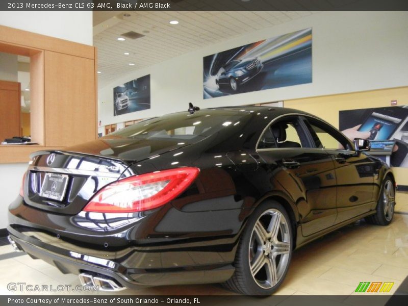 Black / AMG Black 2013 Mercedes-Benz CLS 63 AMG