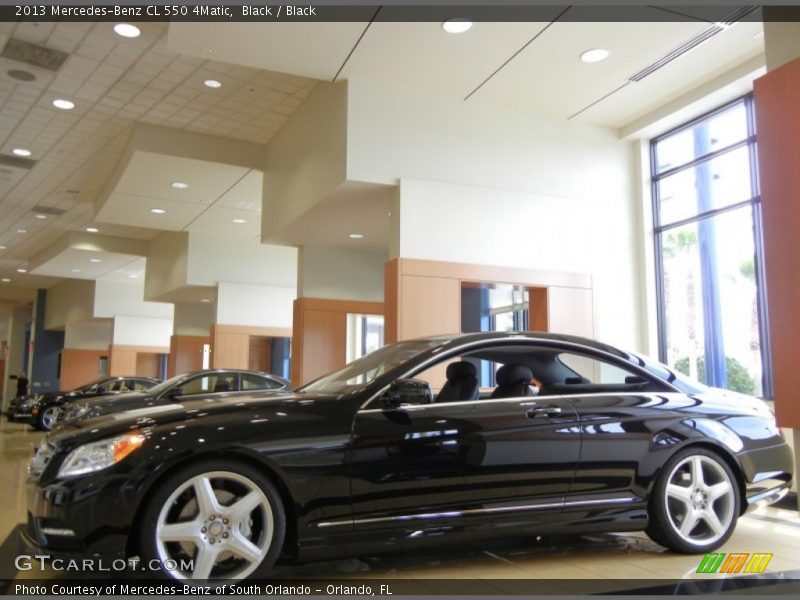 Black / Black 2013 Mercedes-Benz CL 550 4Matic