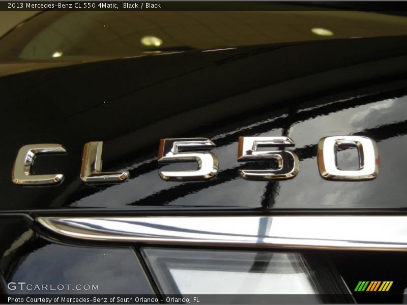 Black / Black 2013 Mercedes-Benz CL 550 4Matic