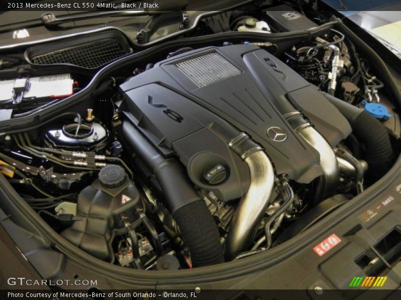  2013 CL 550 4Matic Engine - 4.6 Liter Twin-Turbocharged DI DOHC 32-Valve VVT V8