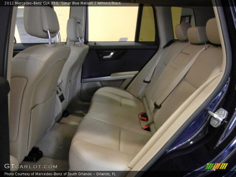 Lunar Blue Metallic / Almond/Black 2012 Mercedes-Benz GLK 350