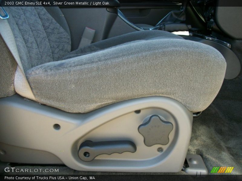 Silver Green Metallic / Light Oak 2003 GMC Envoy SLE 4x4