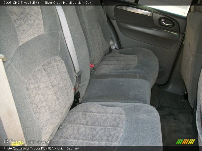Silver Green Metallic / Light Oak 2003 GMC Envoy SLE 4x4