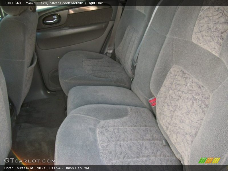 Silver Green Metallic / Light Oak 2003 GMC Envoy SLE 4x4