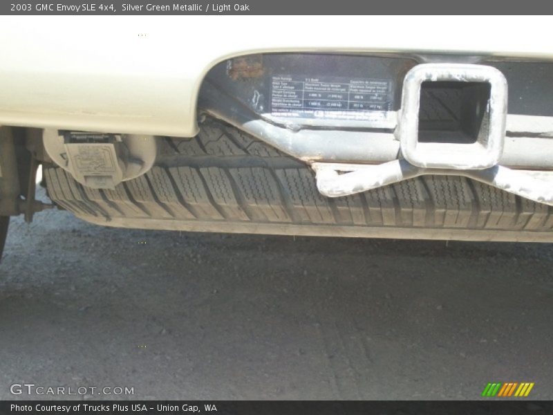 Silver Green Metallic / Light Oak 2003 GMC Envoy SLE 4x4