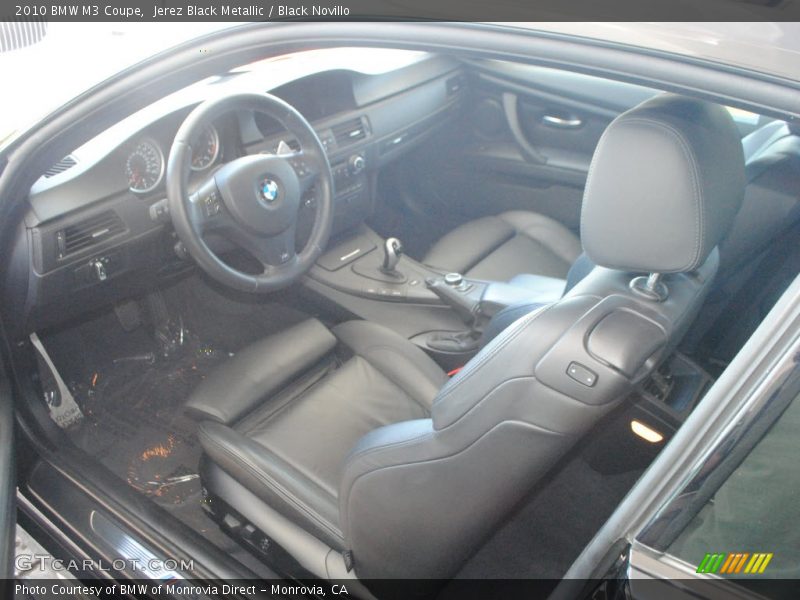 Jerez Black Metallic / Black Novillo 2010 BMW M3 Coupe
