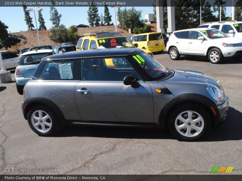 Dark Silver Metallic / Grey/Carbon Black 2010 Mini Cooper Hardtop
