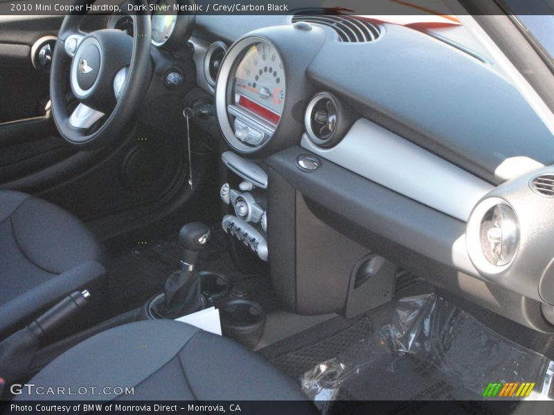 Dark Silver Metallic / Grey/Carbon Black 2010 Mini Cooper Hardtop