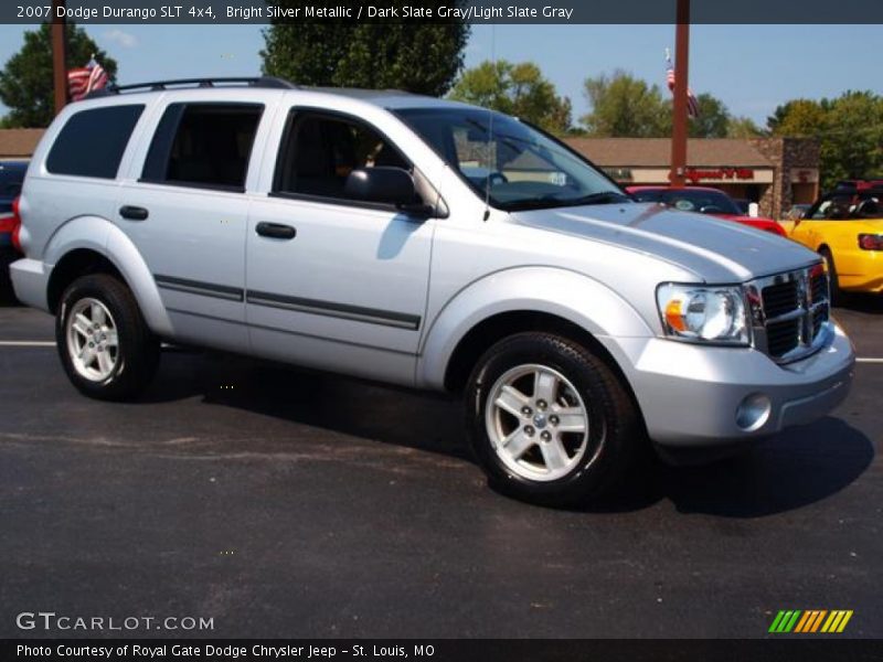 Bright Silver Metallic / Dark Slate Gray/Light Slate Gray 2007 Dodge Durango SLT 4x4