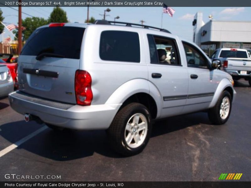 Bright Silver Metallic / Dark Slate Gray/Light Slate Gray 2007 Dodge Durango SLT 4x4