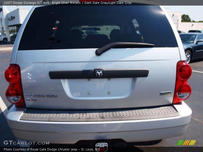 Bright Silver Metallic / Dark Slate Gray/Light Slate Gray 2007 Dodge Durango SLT 4x4