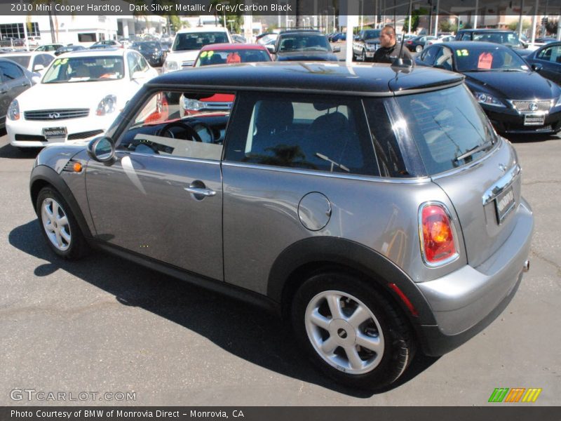 Dark Silver Metallic / Grey/Carbon Black 2010 Mini Cooper Hardtop