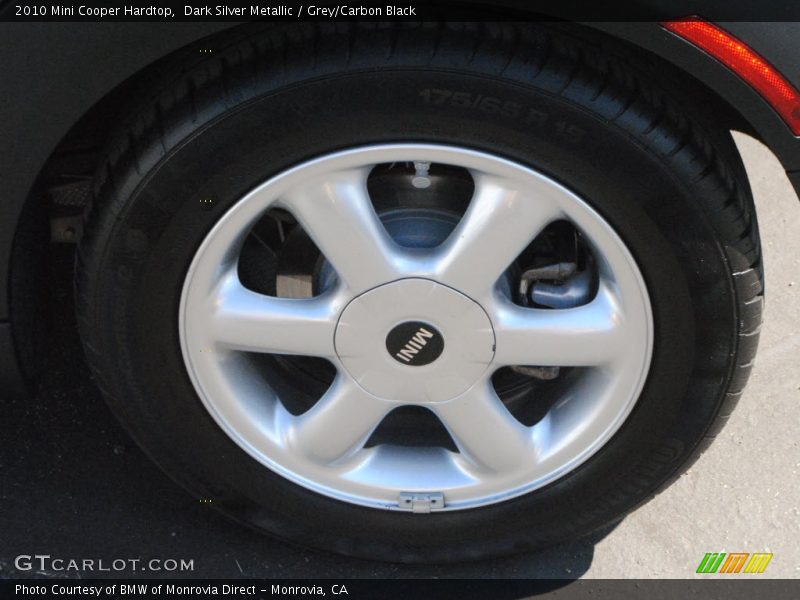 Dark Silver Metallic / Grey/Carbon Black 2010 Mini Cooper Hardtop