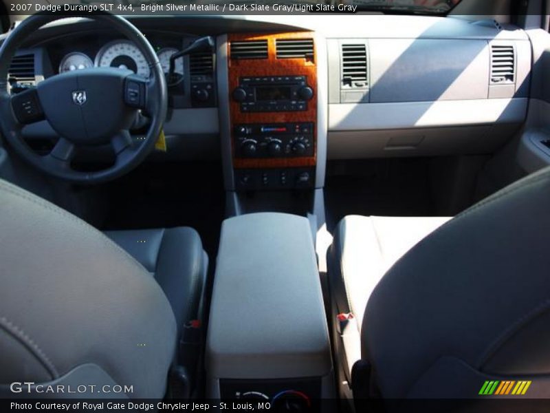 Bright Silver Metallic / Dark Slate Gray/Light Slate Gray 2007 Dodge Durango SLT 4x4
