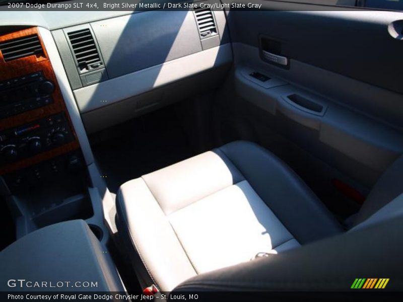 Bright Silver Metallic / Dark Slate Gray/Light Slate Gray 2007 Dodge Durango SLT 4x4