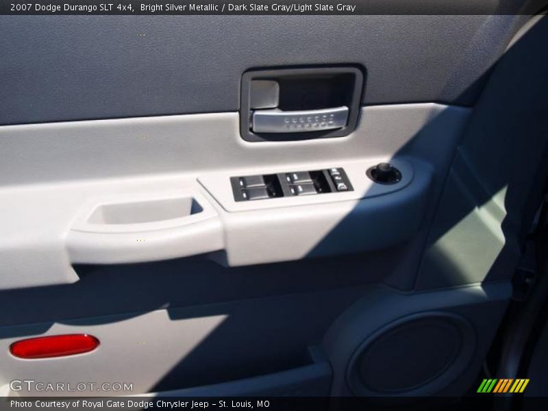 Bright Silver Metallic / Dark Slate Gray/Light Slate Gray 2007 Dodge Durango SLT 4x4