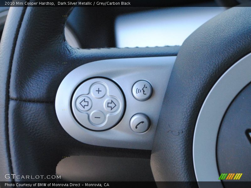 Dark Silver Metallic / Grey/Carbon Black 2010 Mini Cooper Hardtop