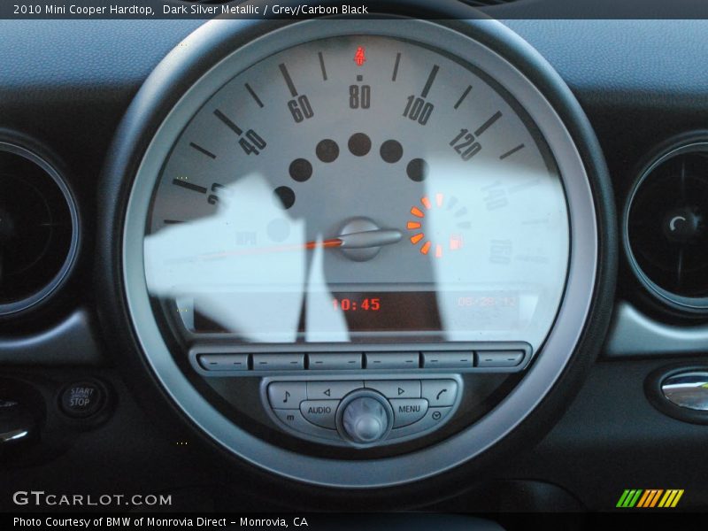 Dark Silver Metallic / Grey/Carbon Black 2010 Mini Cooper Hardtop