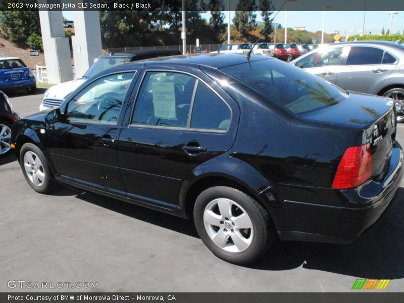 Black / Black 2003 Volkswagen Jetta GLS Sedan