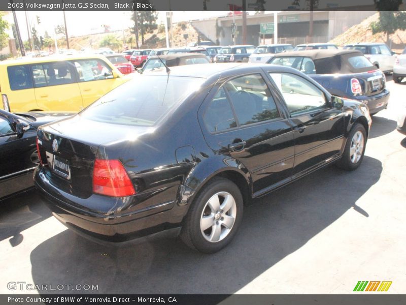 Black / Black 2003 Volkswagen Jetta GLS Sedan