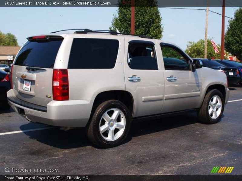 Silver Birch Metallic / Ebony 2007 Chevrolet Tahoe LTZ 4x4