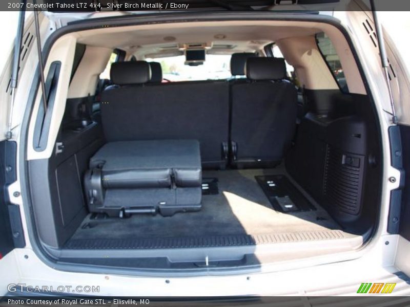 Silver Birch Metallic / Ebony 2007 Chevrolet Tahoe LTZ 4x4