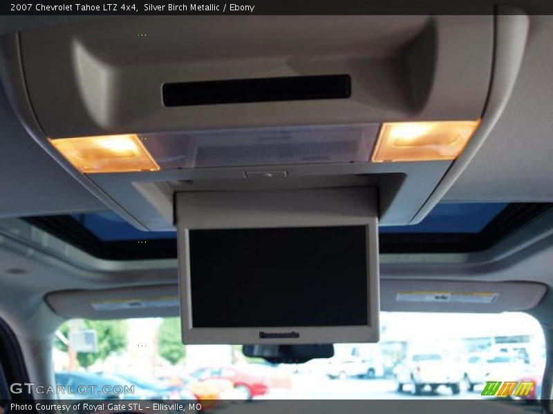 Silver Birch Metallic / Ebony 2007 Chevrolet Tahoe LTZ 4x4