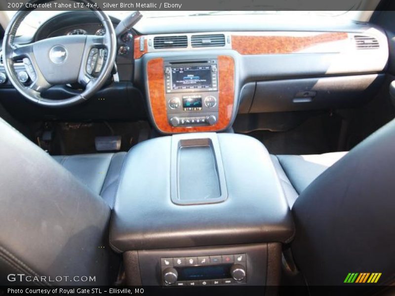 Silver Birch Metallic / Ebony 2007 Chevrolet Tahoe LTZ 4x4