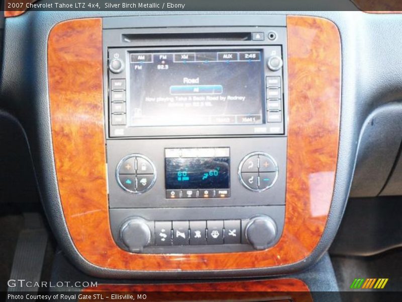 Silver Birch Metallic / Ebony 2007 Chevrolet Tahoe LTZ 4x4